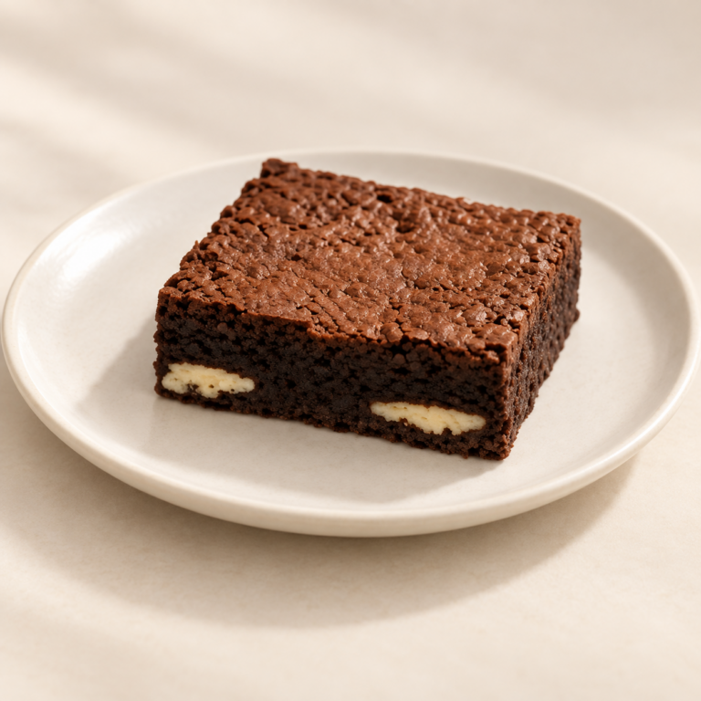Brownie Beyaz Çikolatalı